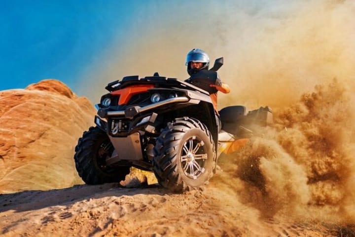 Quad bikie agadir